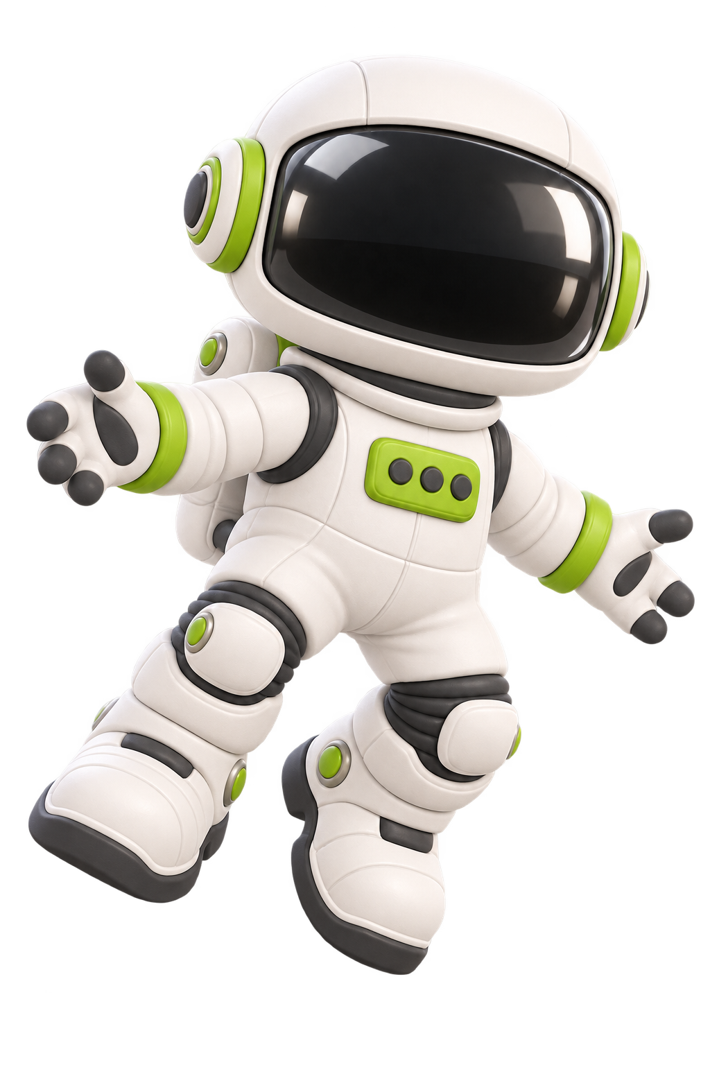 The Paid Lab’s friendly astronaut floating into a new orbit